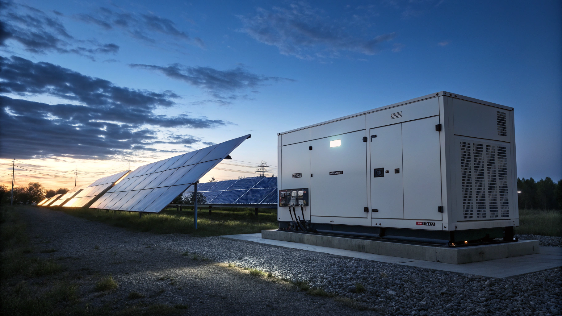 CONTAINERIZED SILENT GENERATOR SETS