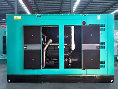 Weatherproof silent acoustic canopy generator enclosure